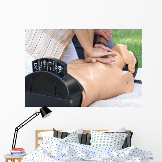 Resuscitation Demonstration Wall Decal
