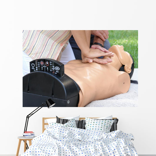 Resuscitation Demonstration Wall Decal