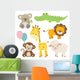 Animal Set Wall Decal