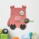 Strange Pig Wall Decal