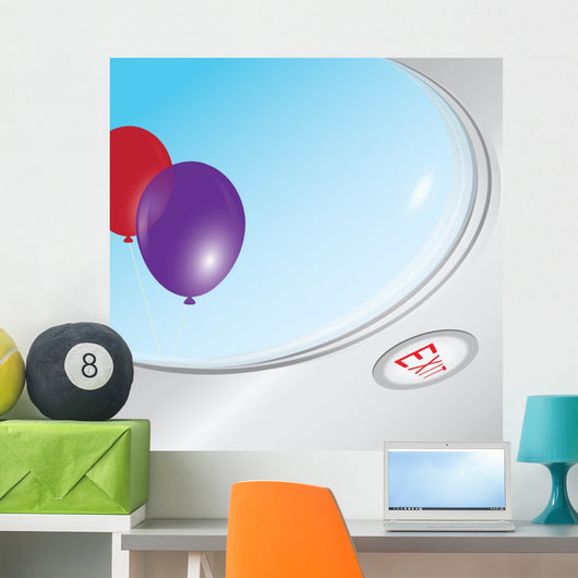 Positive Illustration Wall Decal