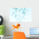 High Resolution Image Goldfish Wall Decal