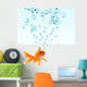 High Resolution Image Goldfish Wall Decal