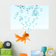 High Resolution Image Goldfish Wall Decal