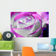 Pink And White Rose Wall Decal