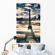 Sky Colors Over Eiffel Wall Decal