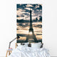 Sky Colors Over Eiffel Wall Decal