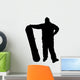 Posing Beginner Vector Wall Decal