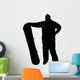 Posing Beginner Vector Wall Decal