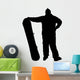 Posing Beginner Vector Wall Decal