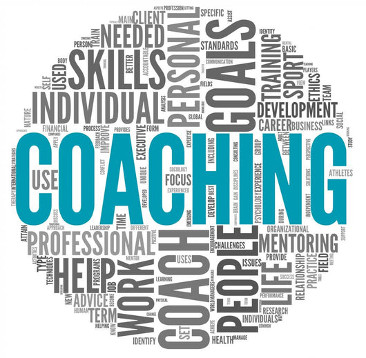 Coaching Concept Tag Cloud Wall Decal