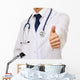 Closeup Male Doctor Showing Wall Decal