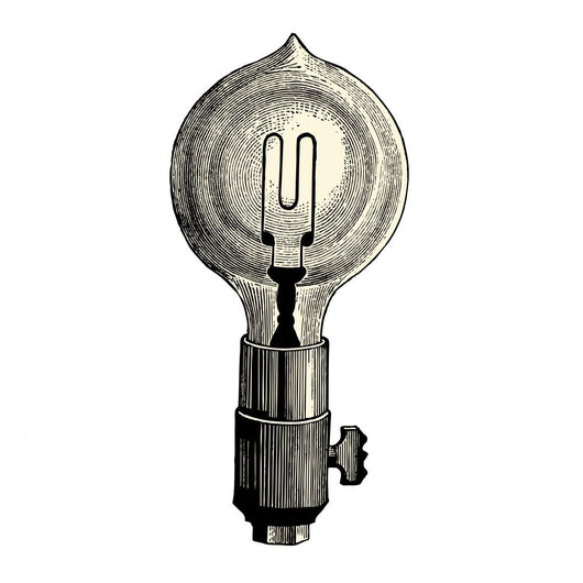 Ampoule Lectrique Wall Decal
