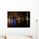 Hong Kong Skyline Night Wall Decal