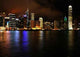 Hong Kong Skyline Night Wall Decal