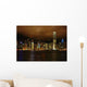 Hong-Kong Skyline Night 4 Wall Decal