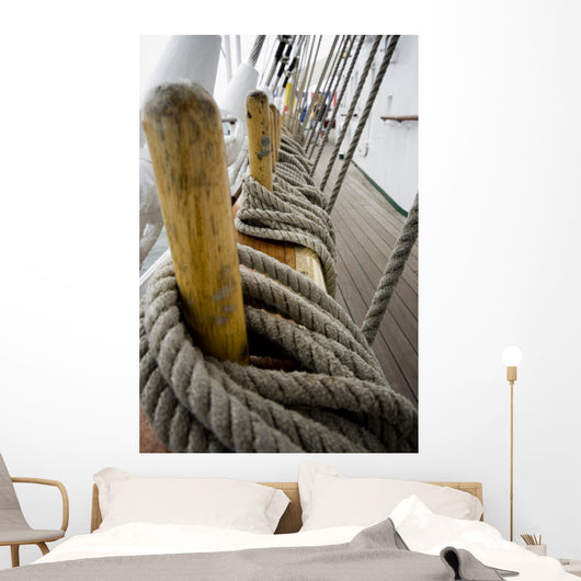Ropes Close-Up Boat Rigging Wall Decal