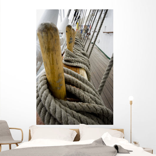 Ropes Close-Up Boat Rigging Wall Decal