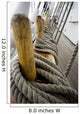 Ropes Close-Up Boat Rigging Wall Decal