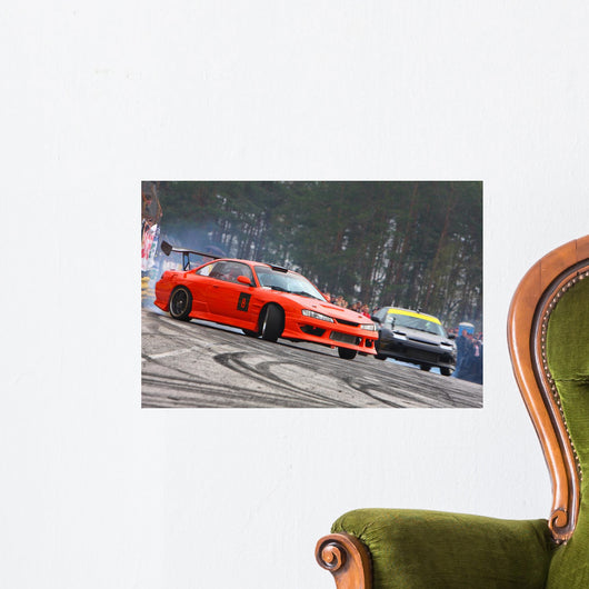 Drift Competition Wall Decal