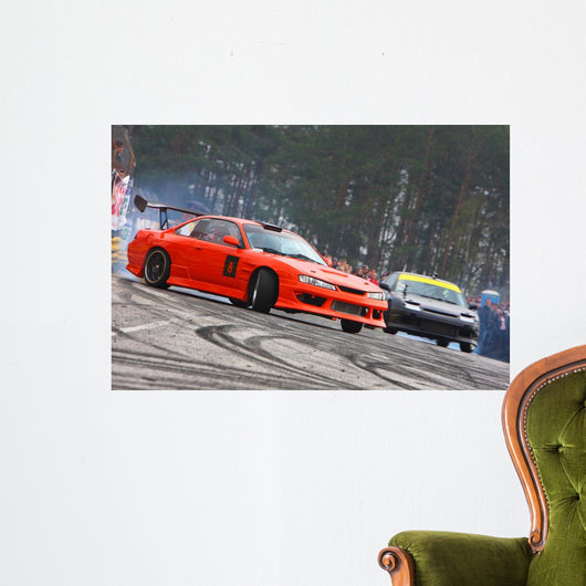 Drift Competition Wall Decal