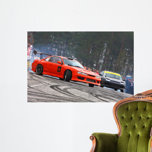 Drift Competition Wall Decal