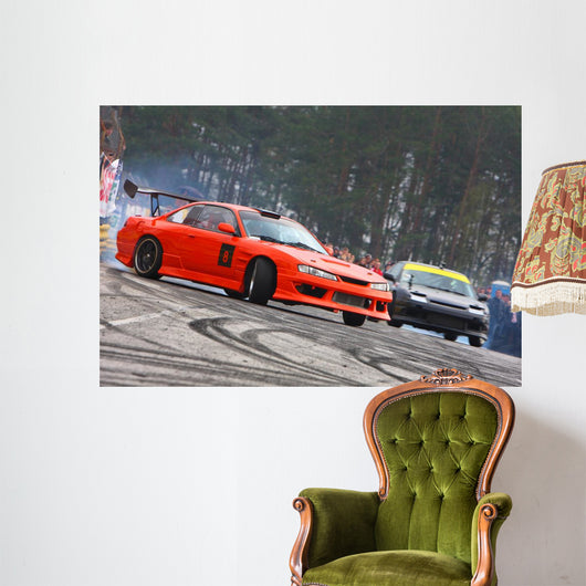 Drift Competition Wall Decal