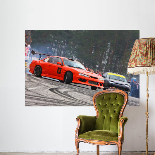 Drift Competition Wall Decal