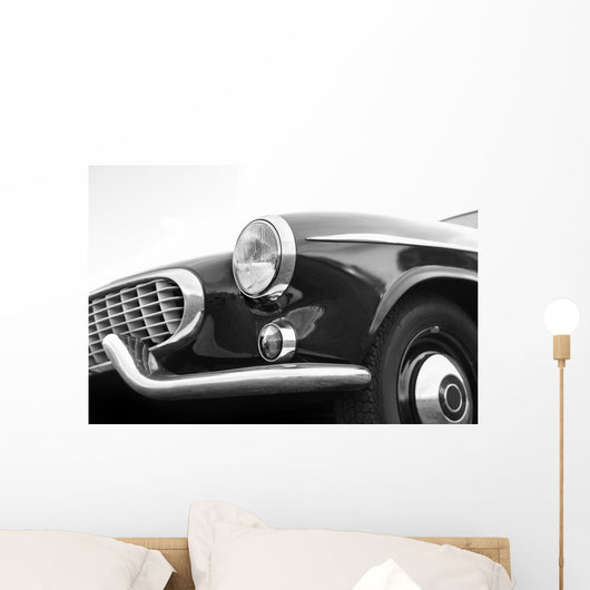 Vintage Car Wall Decal