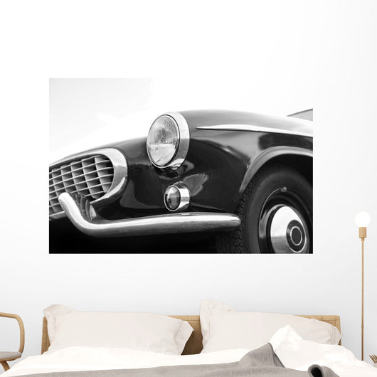 Vintage Car Wall Decal