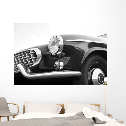 Vintage Car Wall Decal