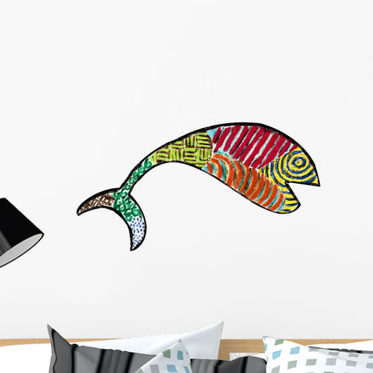 Calico Fish Wall Decal