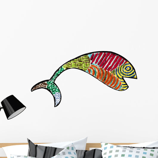 Calico Fish Wall Decal