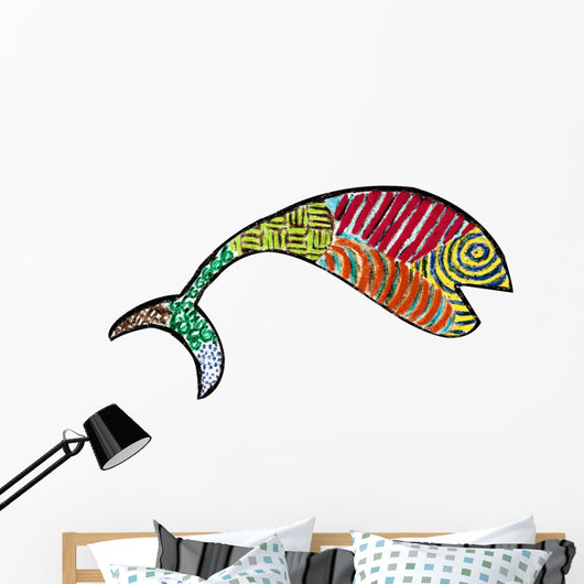 Calico Fish Wall Decal