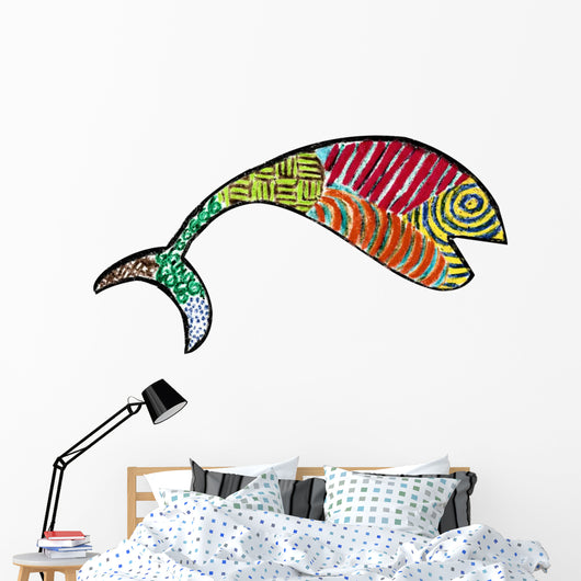 Calico Fish Wall Decal