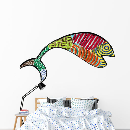 Calico Fish Wall Decal