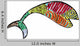 Calico Fish Wall Decal