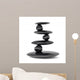 Zen Stones Balance Concept Wall Decal