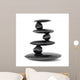 Zen Stones Balance Concept Wall Decal