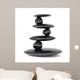 Zen Stones Balance Concept Wall Decal