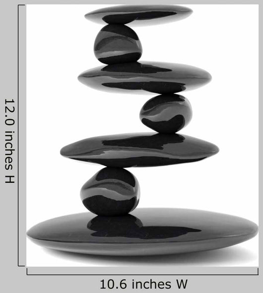 Zen Stones Balance Concept Wall Decal