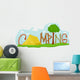 Camping Wall Decal