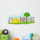 Camping Wall Decal