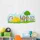 Camping Wall Decal