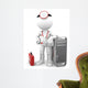 Medic With Computer Tower Wall Decal