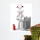 Medic With Computer Tower Wall Decal