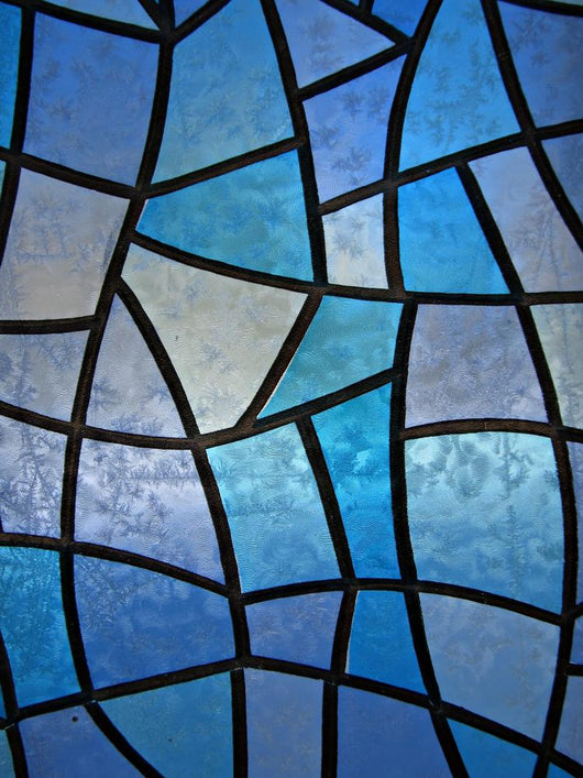 Stained Glass with Ice