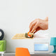 rolling sushi maki Wall Decal