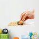 rolling sushi maki Wall Decal