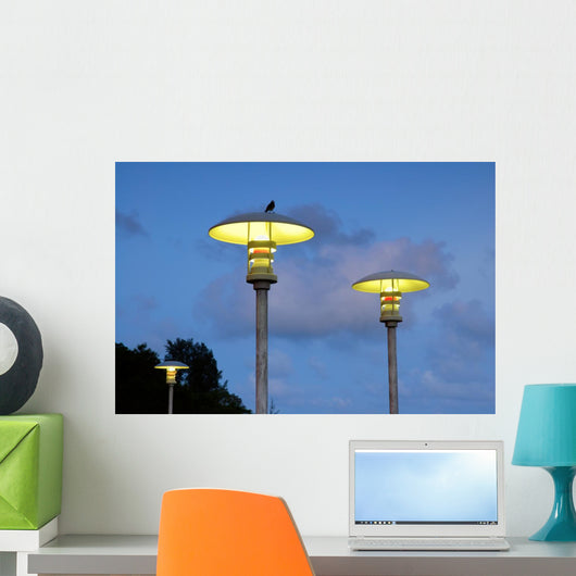 Street Lamps Wall Decal